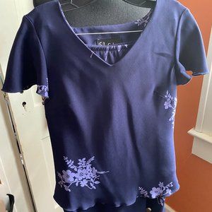 Womens S.L. Fashions 2pc Dress Size 6 Tiered Skirt